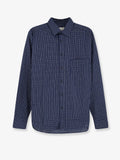 Walk In Paris Cotton Shirt With Plaid Print