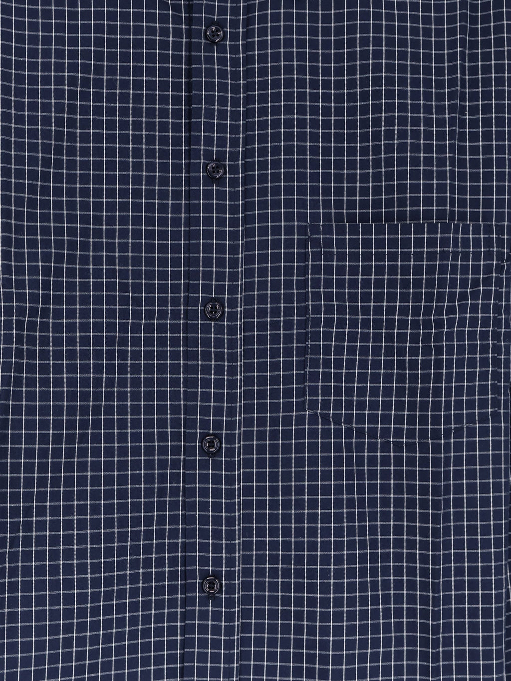 Walk In Paris Cotton Shirt With Plaid Print