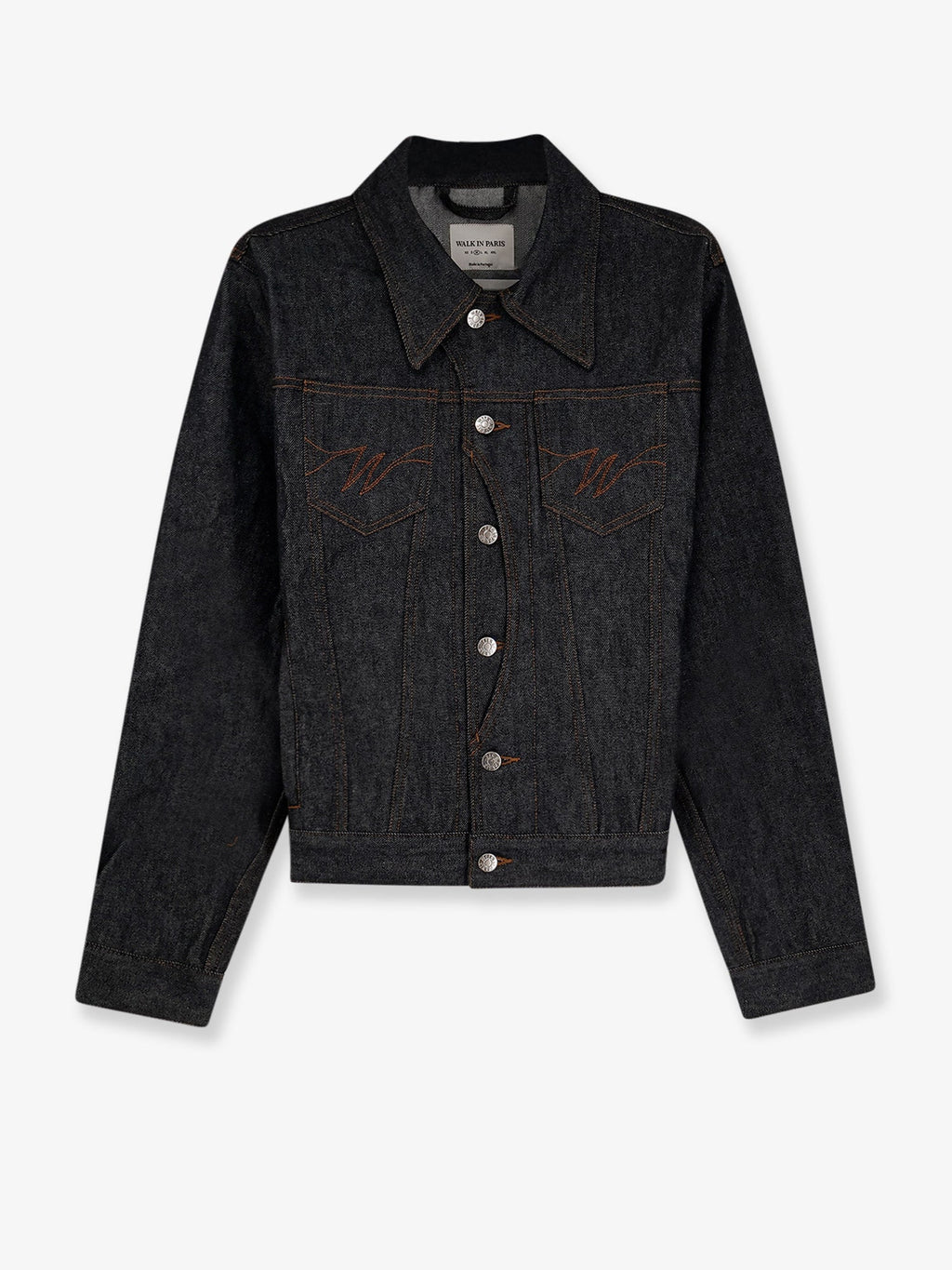 Walk In Paris Postman Dark Denim Jacket