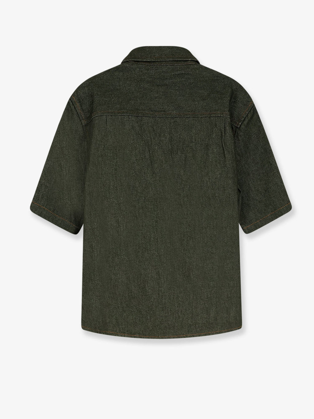 Walk In Paris Green Denim Shirt
