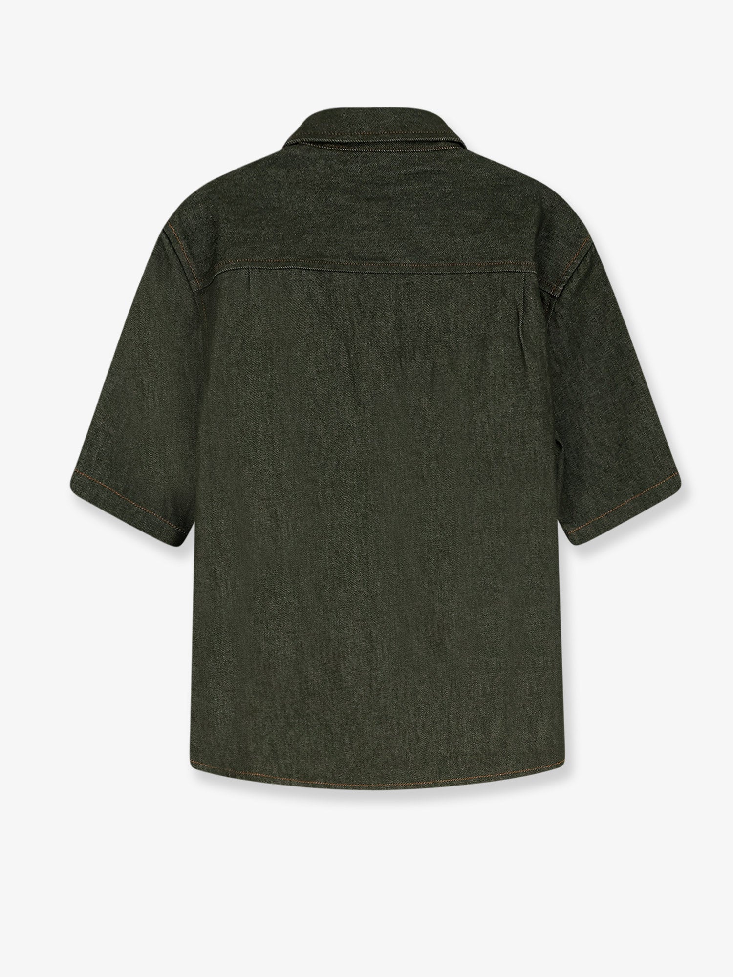 Walk In Paris Green Denim Shirt