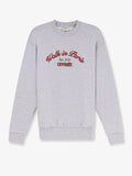 Walk In Paris Sweatshirt With Embroidered Logo On The Front