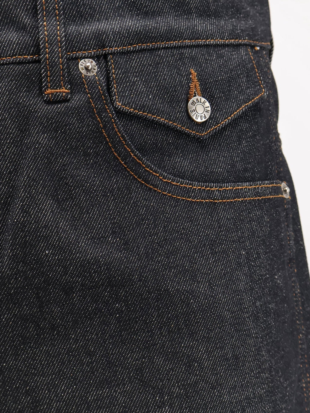 Walk In Paris Baggy Raw Denim Shorts