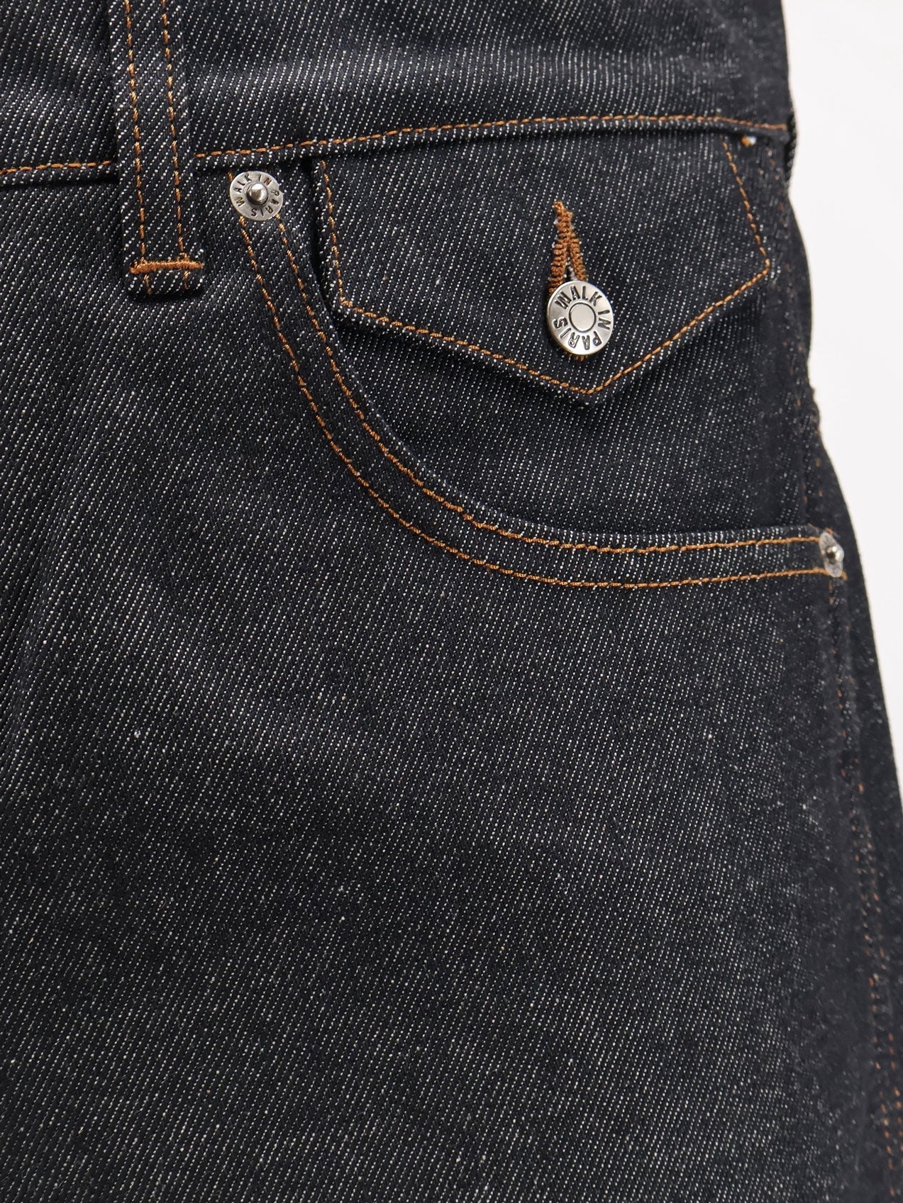 Walk In Paris Baggy Raw Denim Shorts
