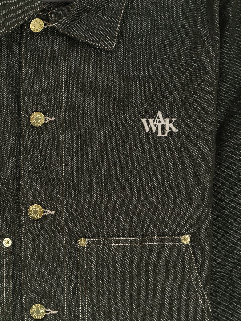 Walk In Paris Carpenter'S Green Denim Jacket