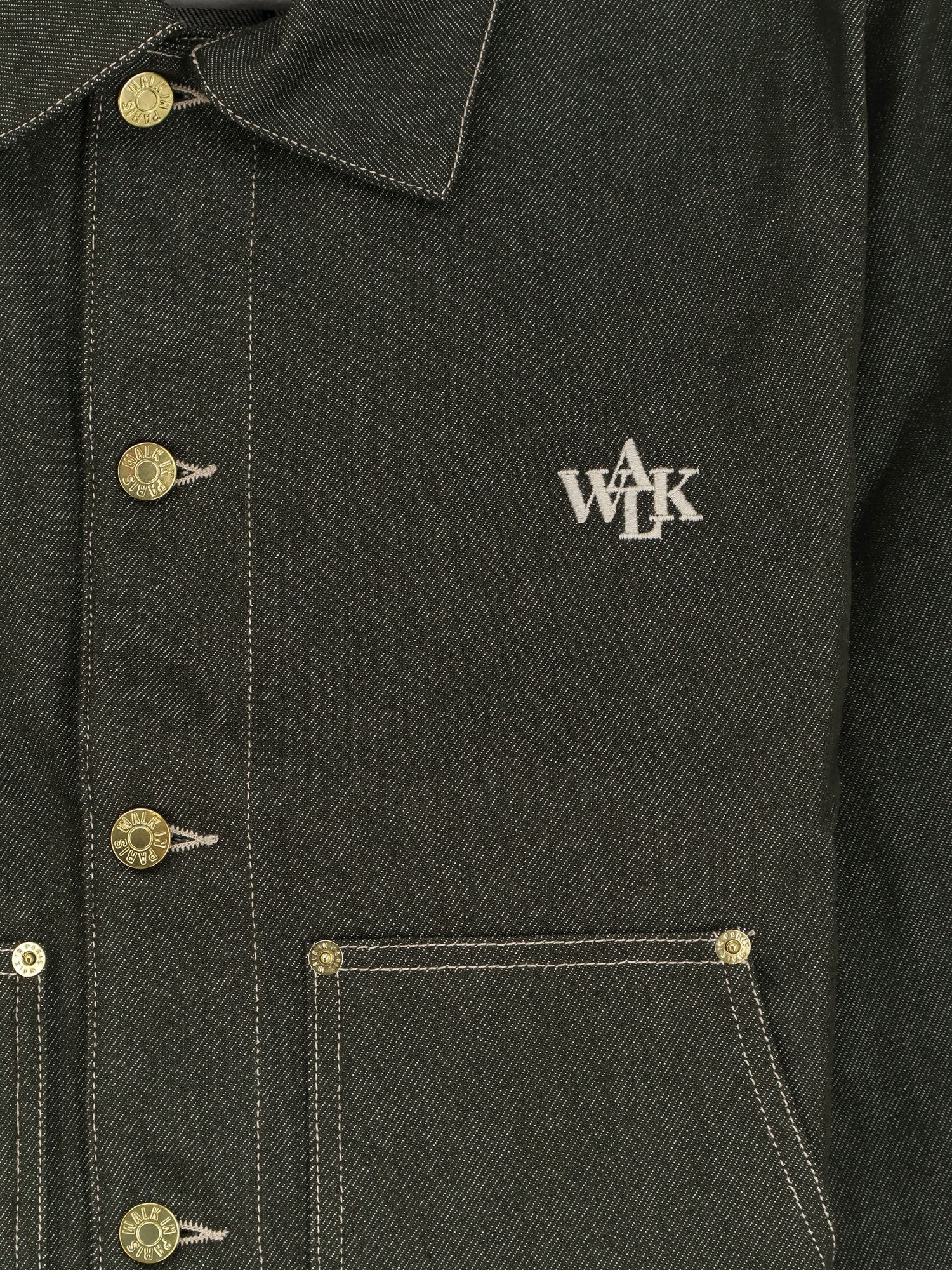 Walk In Paris Carpenter'S Green Denim Jacket