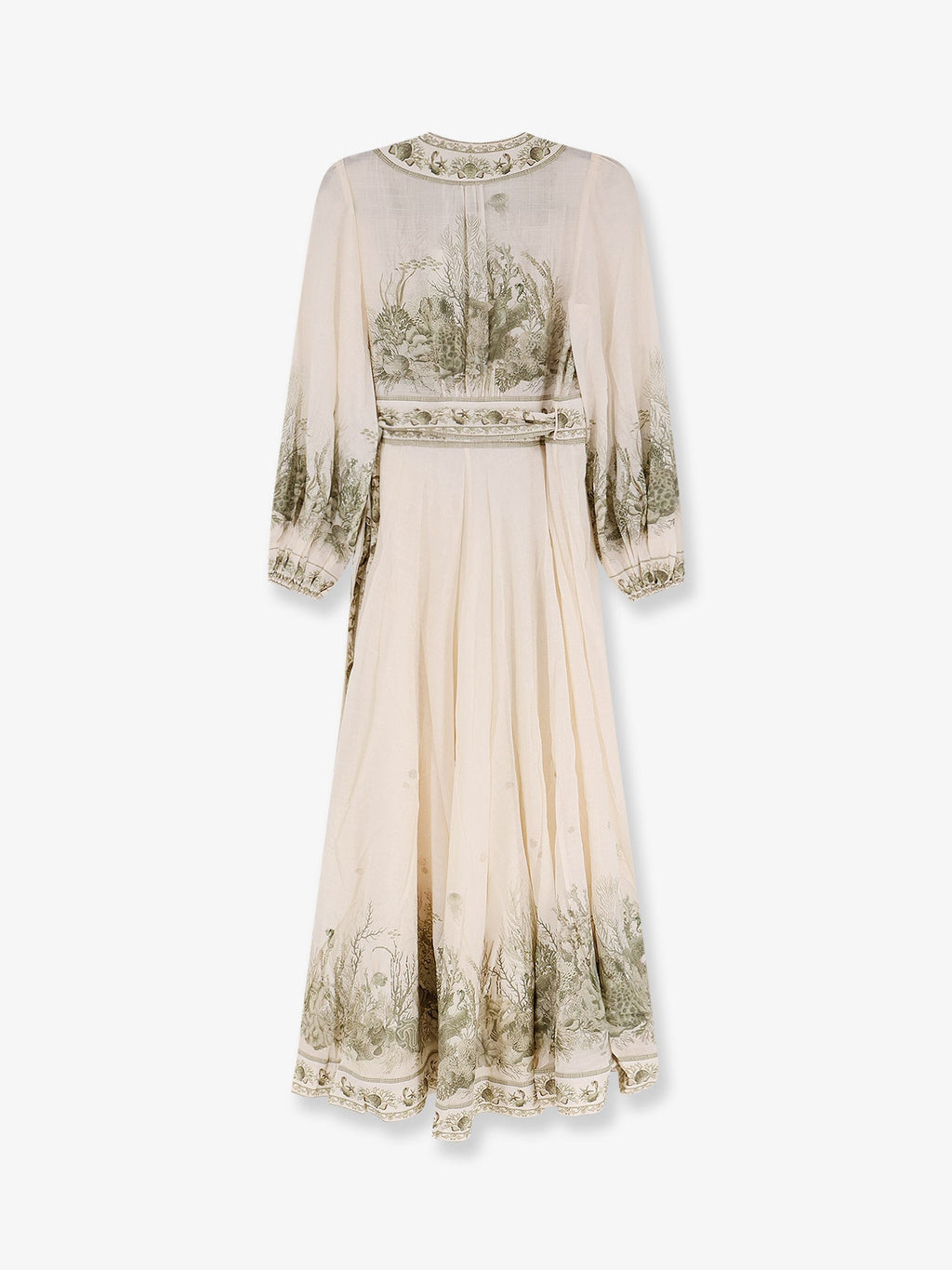 Zimmermann Wanderlust Wrap  Cotton Midi Dress