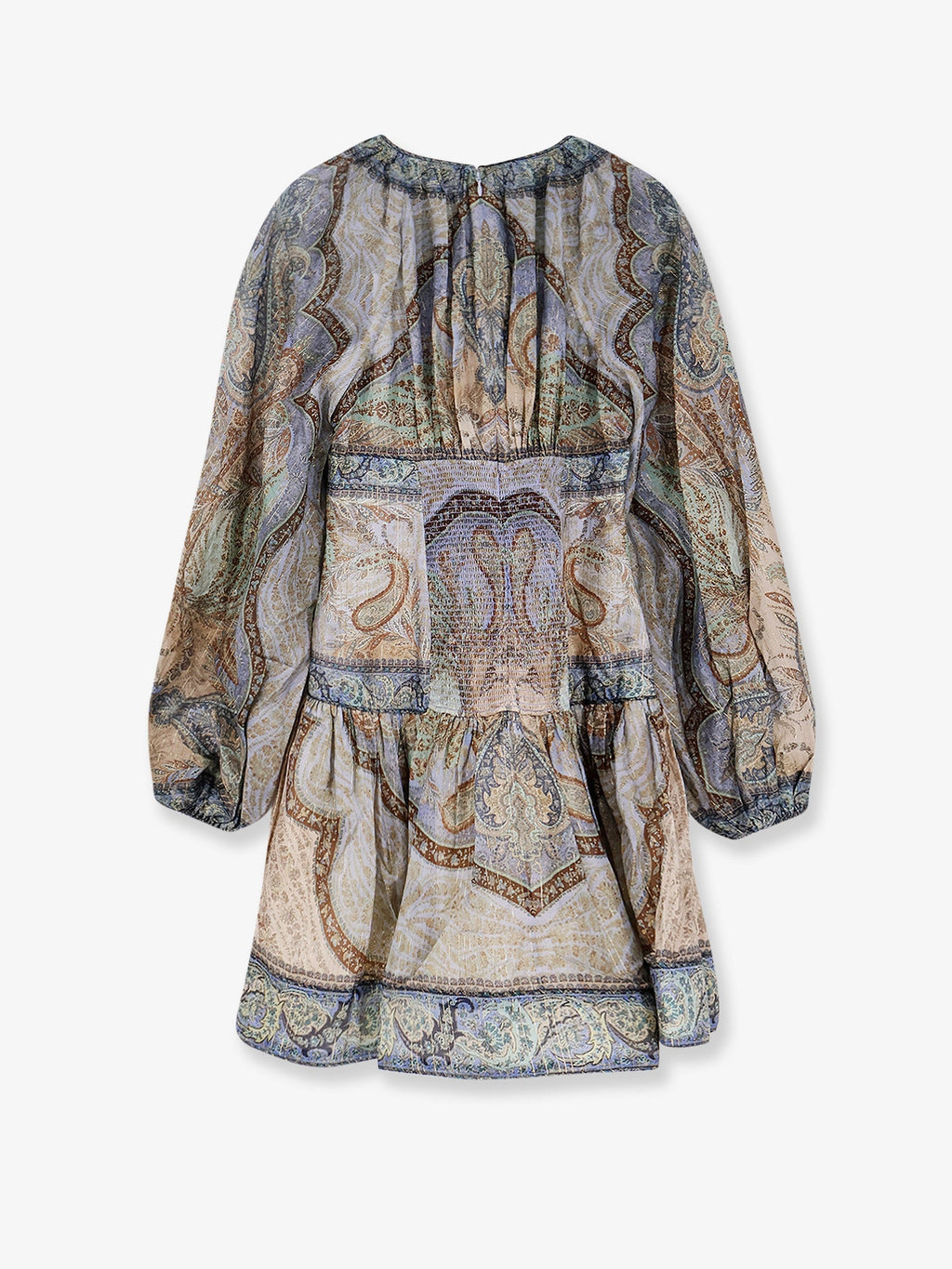 Zimmermann Wanderlust Cotton And Silk Mini Dress