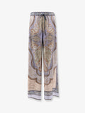 Zimmermann Wanderlust Relaxed Silk Trousers