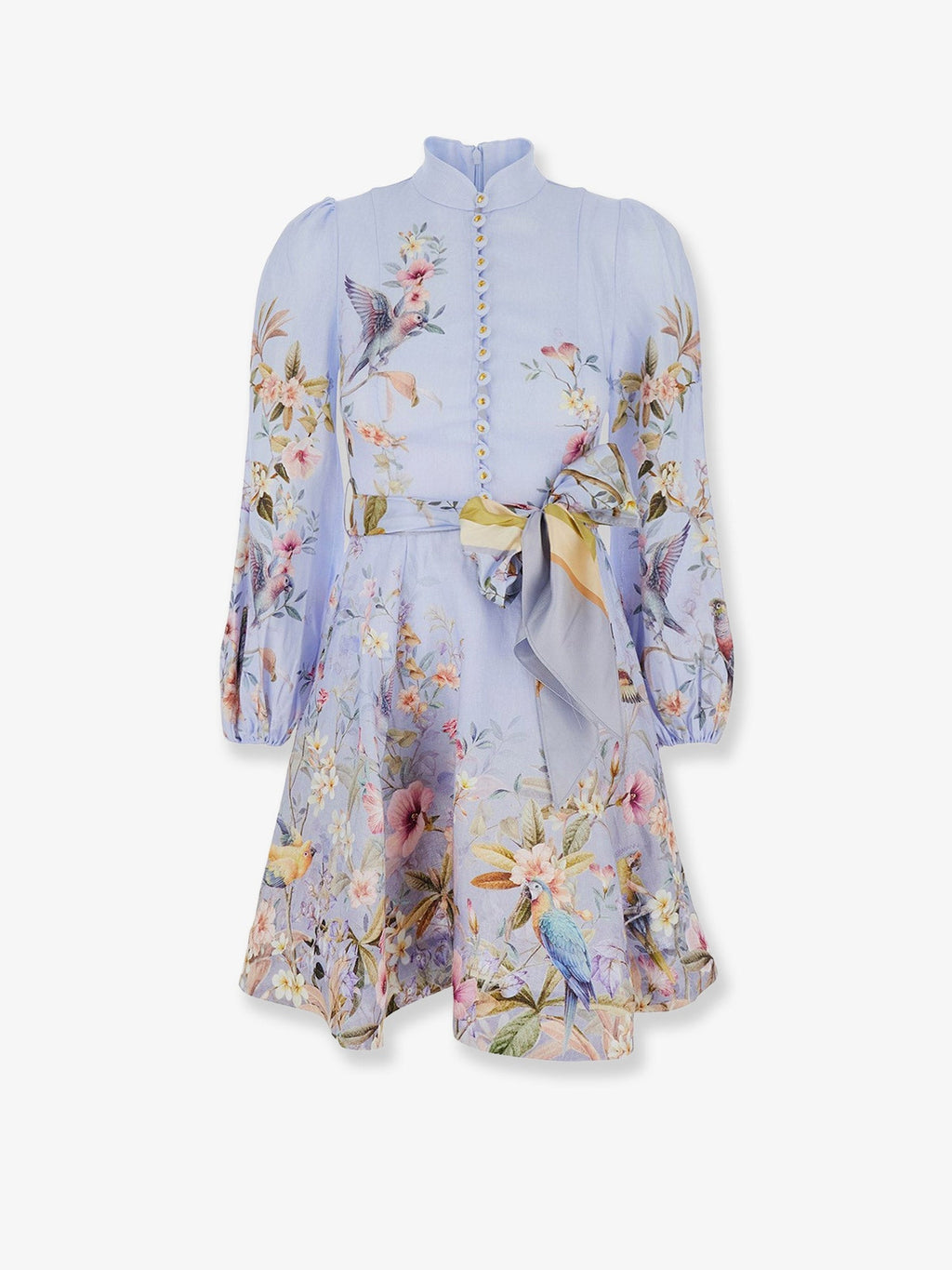 Zimmermann Rebellion Linen Mini Dress