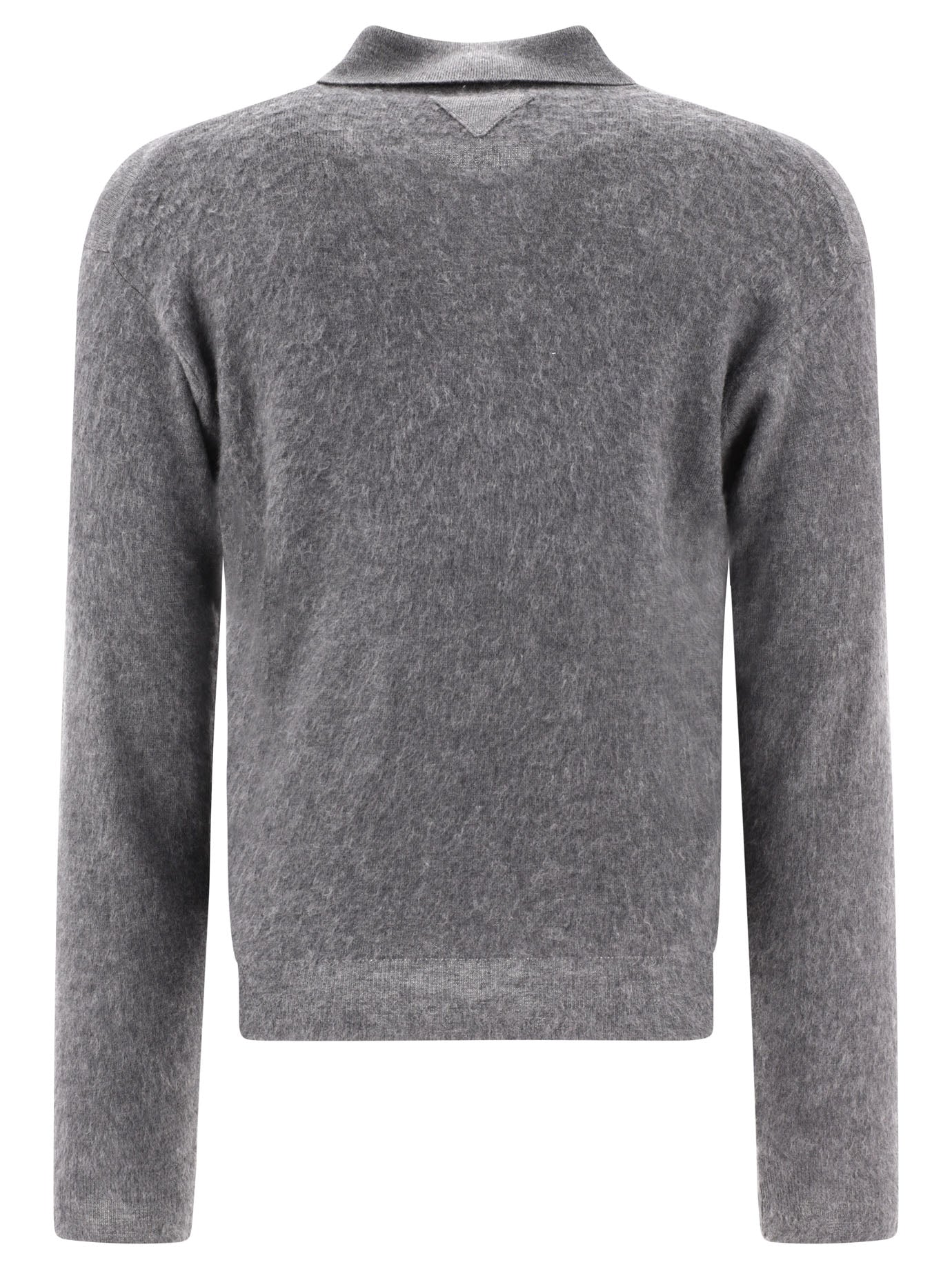 Prada Cashmere And Silk Polo Shirt