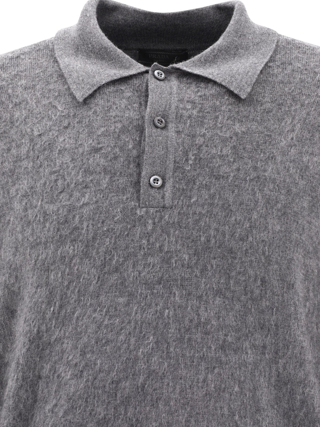 Prada Cashmere And Silk Polo Shirt