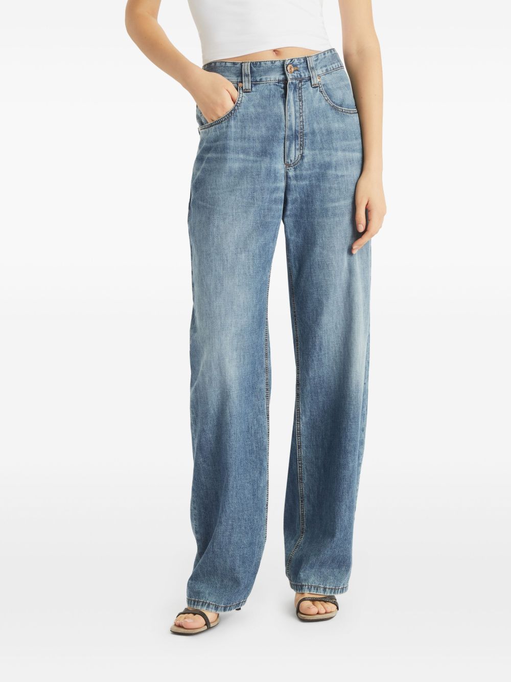 Brunello Cucinelli "contemporary Loose" Jeans