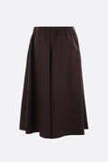 Brunello Cucinelli Linen Midi Skirt