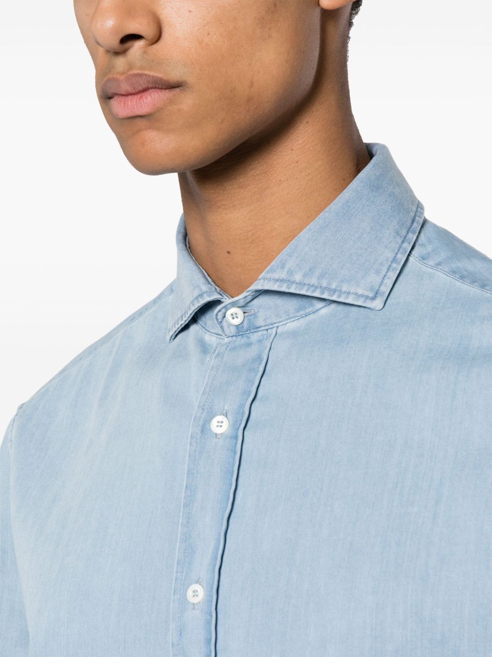 Brunello Cucinelli Denim Shirt