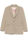 Golden Goose Pinstriped Single-breasted Blazer