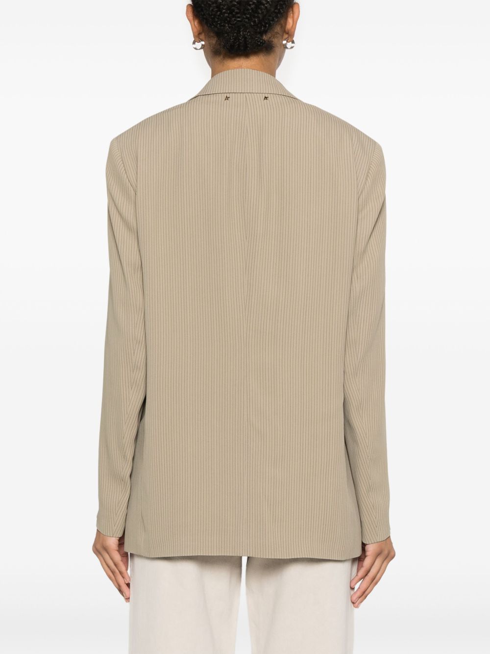 Golden Goose Pinstriped Single-breasted Blazer