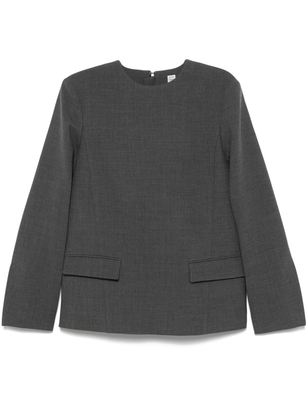 Toteme Blouse With Mélange Effect
