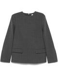 Toteme Blouse With Mélange Effect