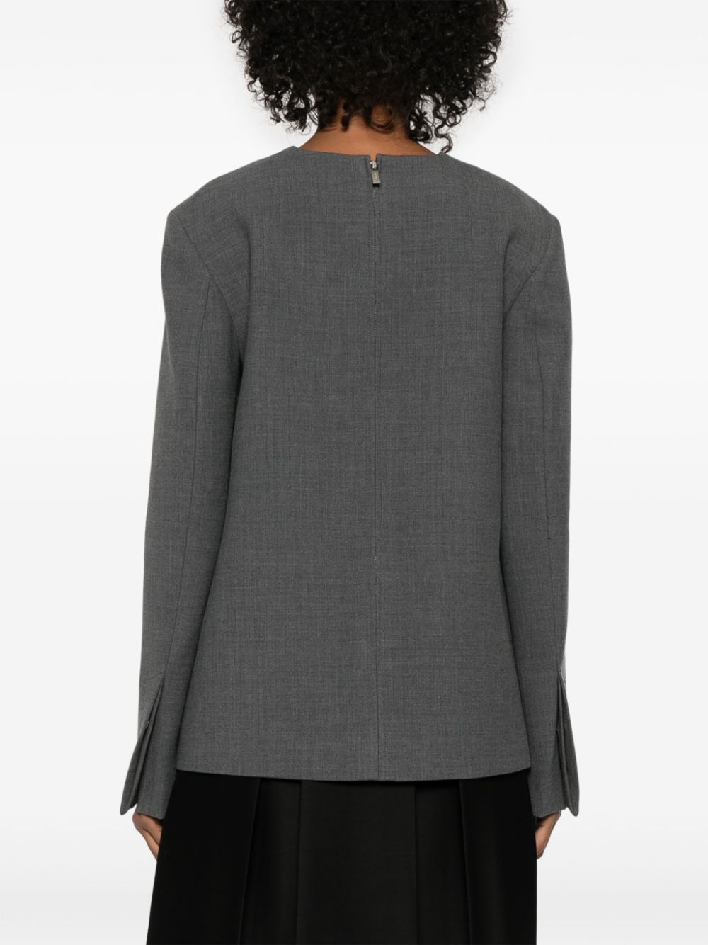 Toteme Blouse With Mélange Effect