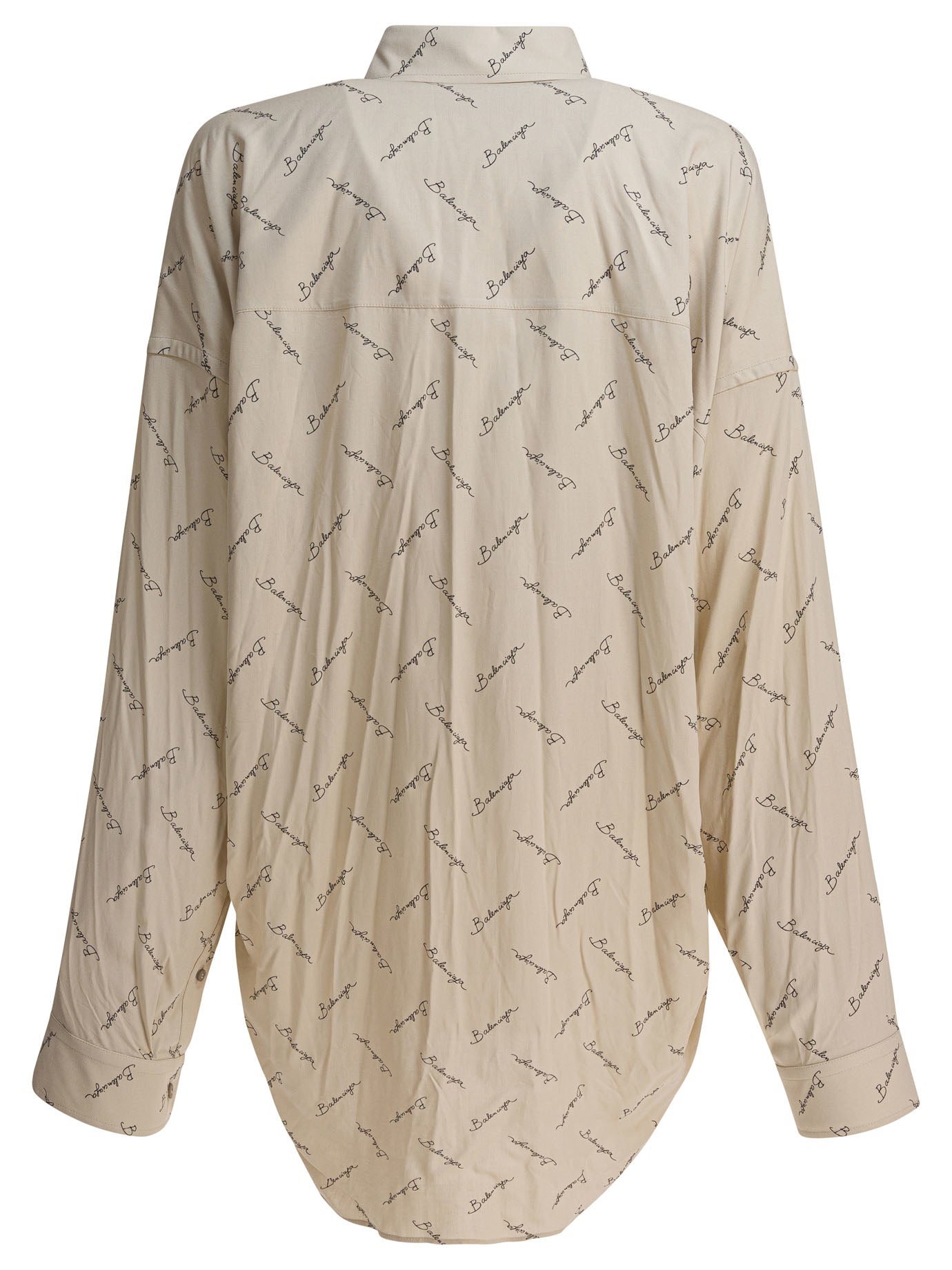 Balenciaga Oversized Shirt With Logo