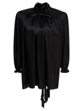 Balenciaga Lace-up Blouse