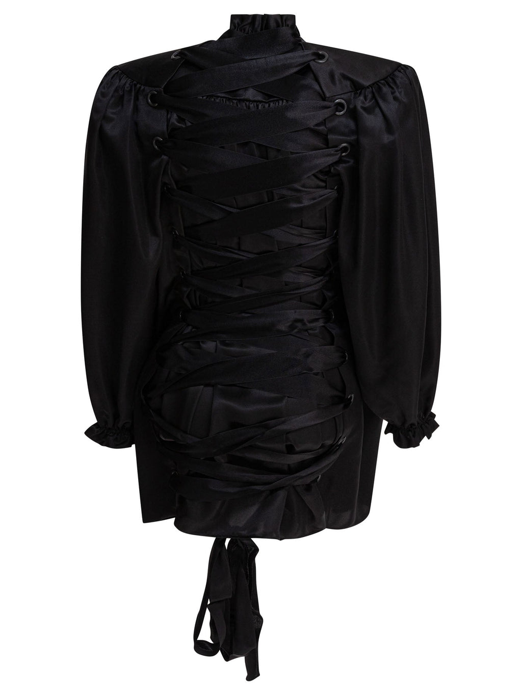 Balenciaga Lace-up Blouse