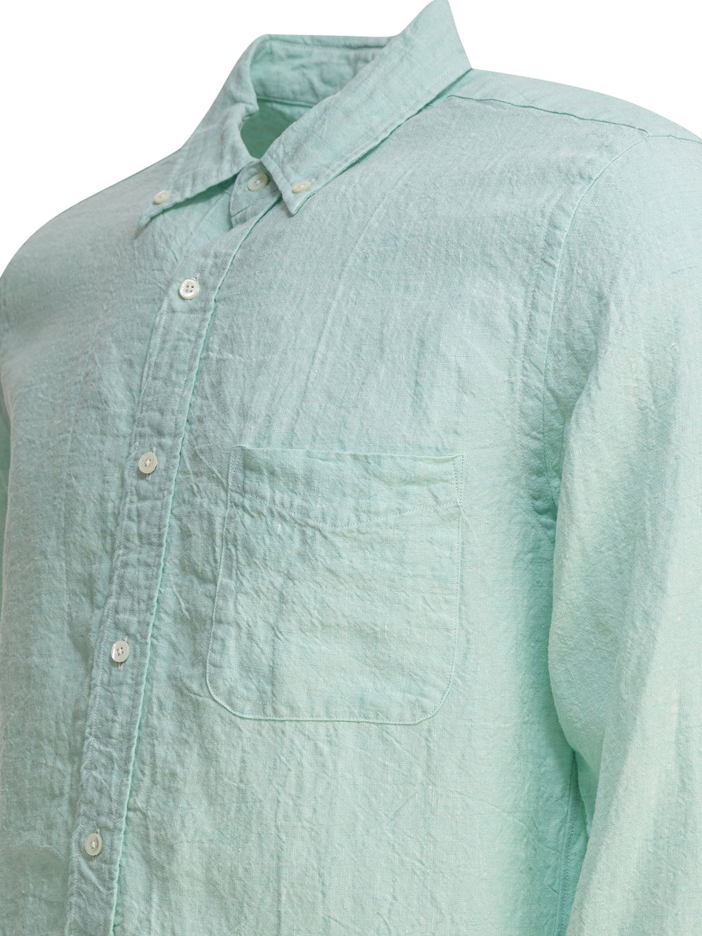 Beams Plus "linen Solid" Shirt