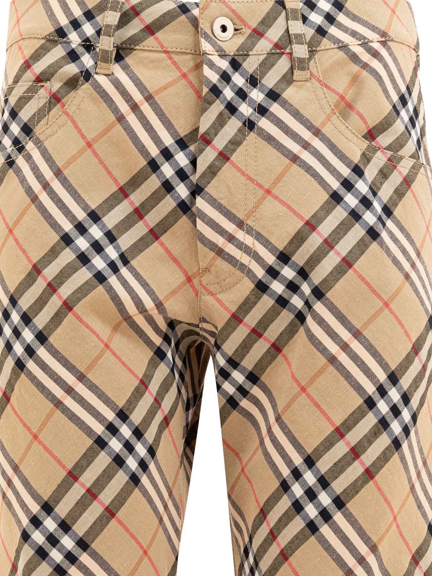 Burberry "check" Cargo Trousers