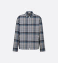 Dior Checked Zip-up Shirt