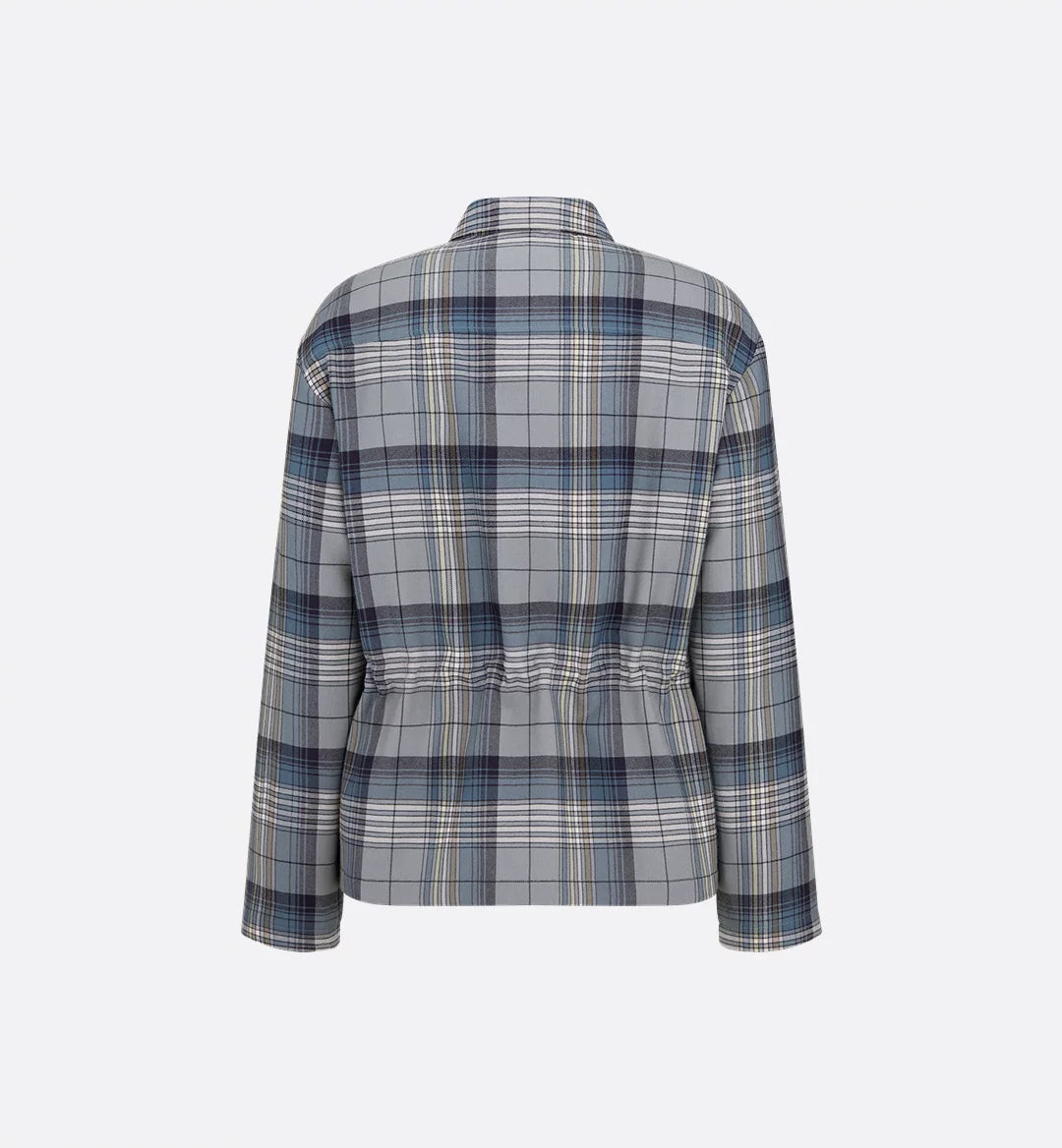 Dior Checked Zip-up Shirt