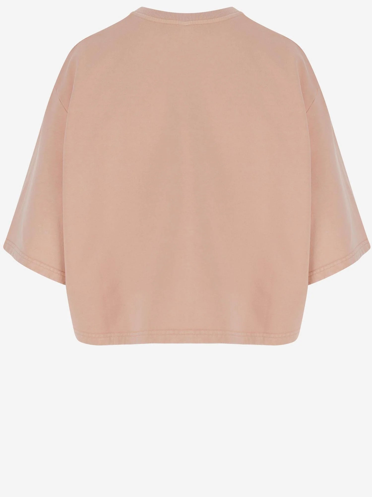 Fendi T-shirt With Printed Logo In Cotton