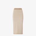 Fendi Ff Silk And Cashmere Skirt