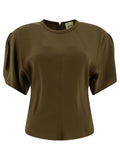 Isabel Marant Top With Puff Sleeves