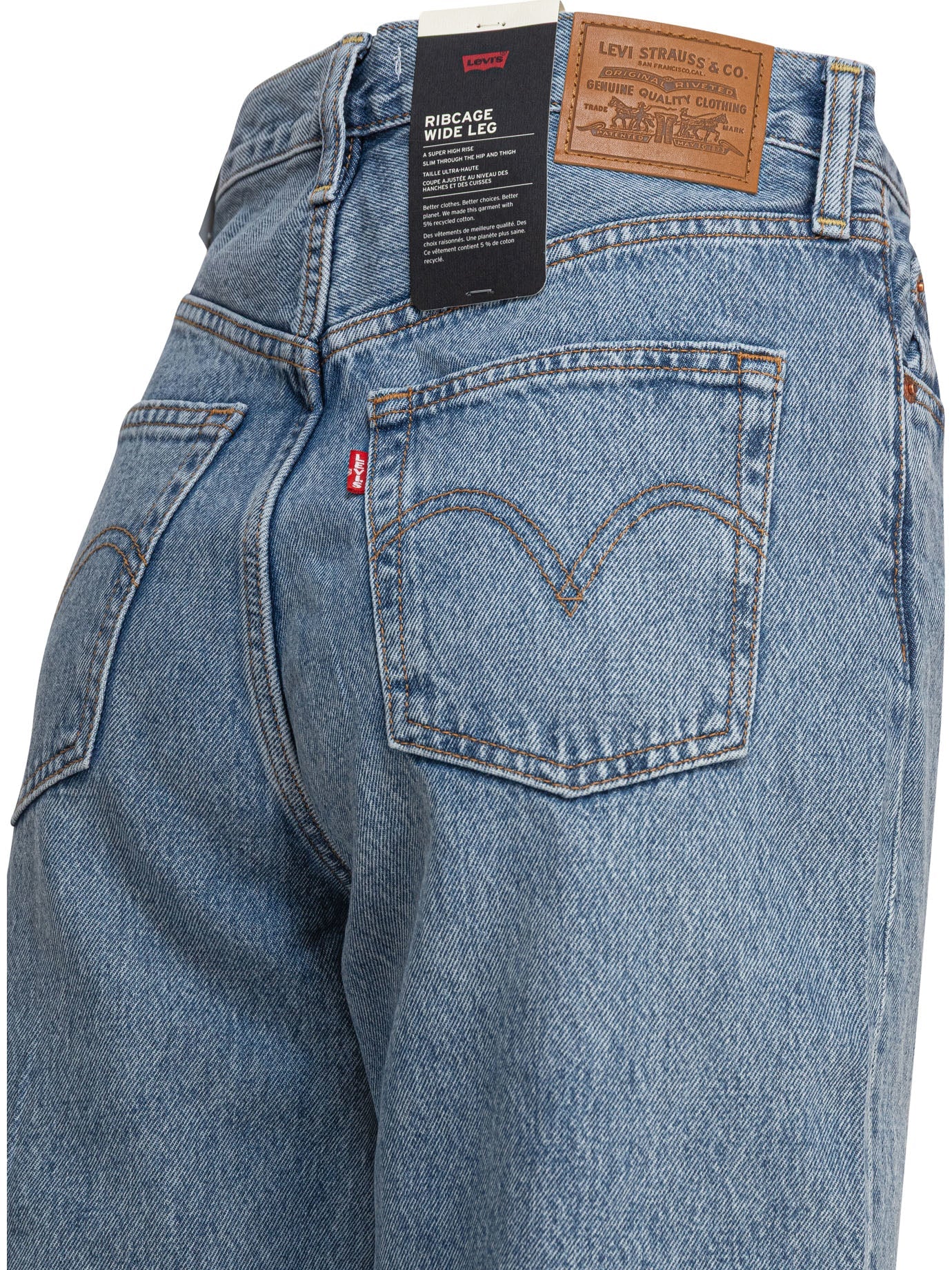 Levi's "ribcage Wide Leg" Jeans