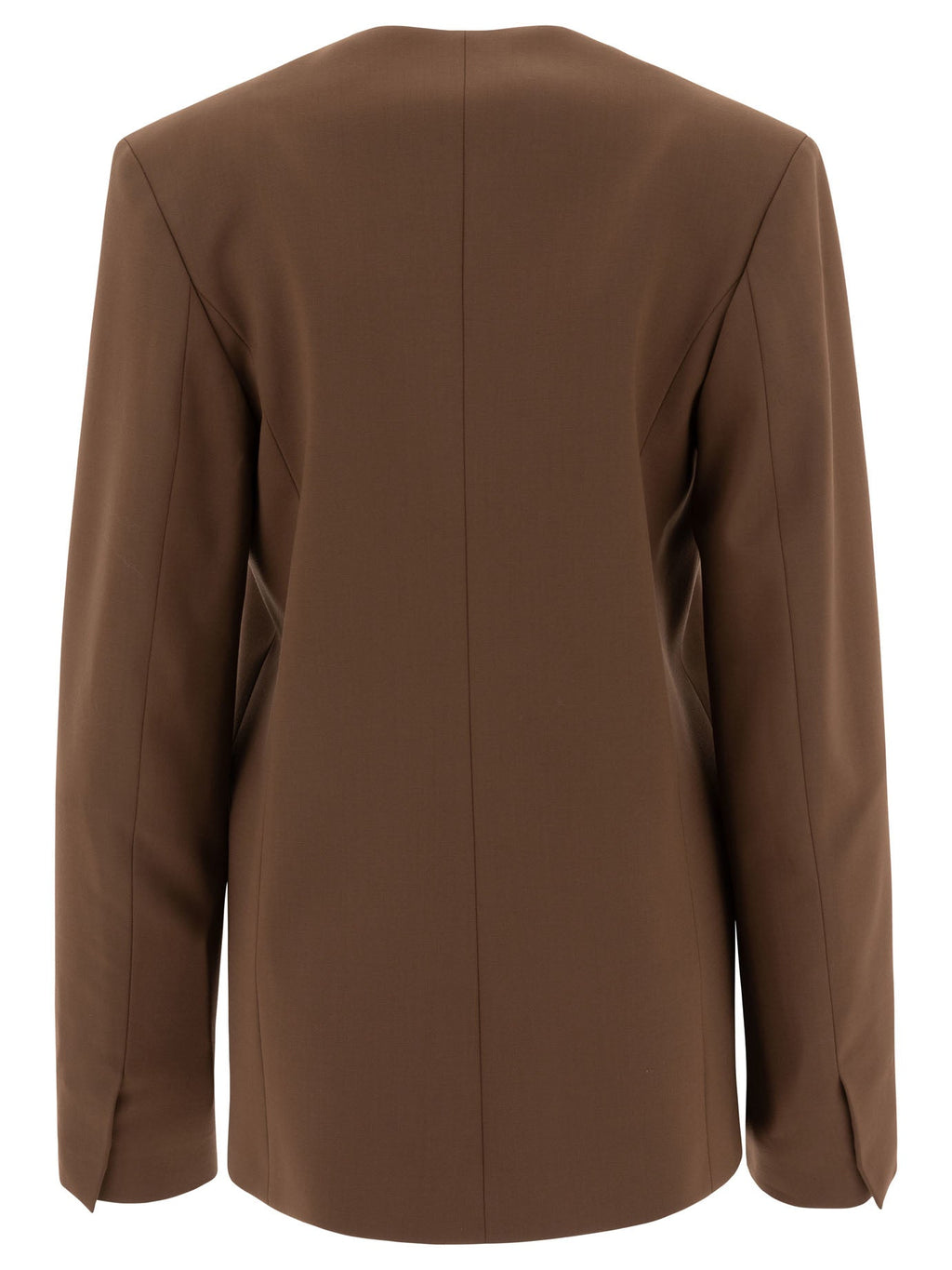 Loulou Studio Asymmetrical Wool Twill Blazer