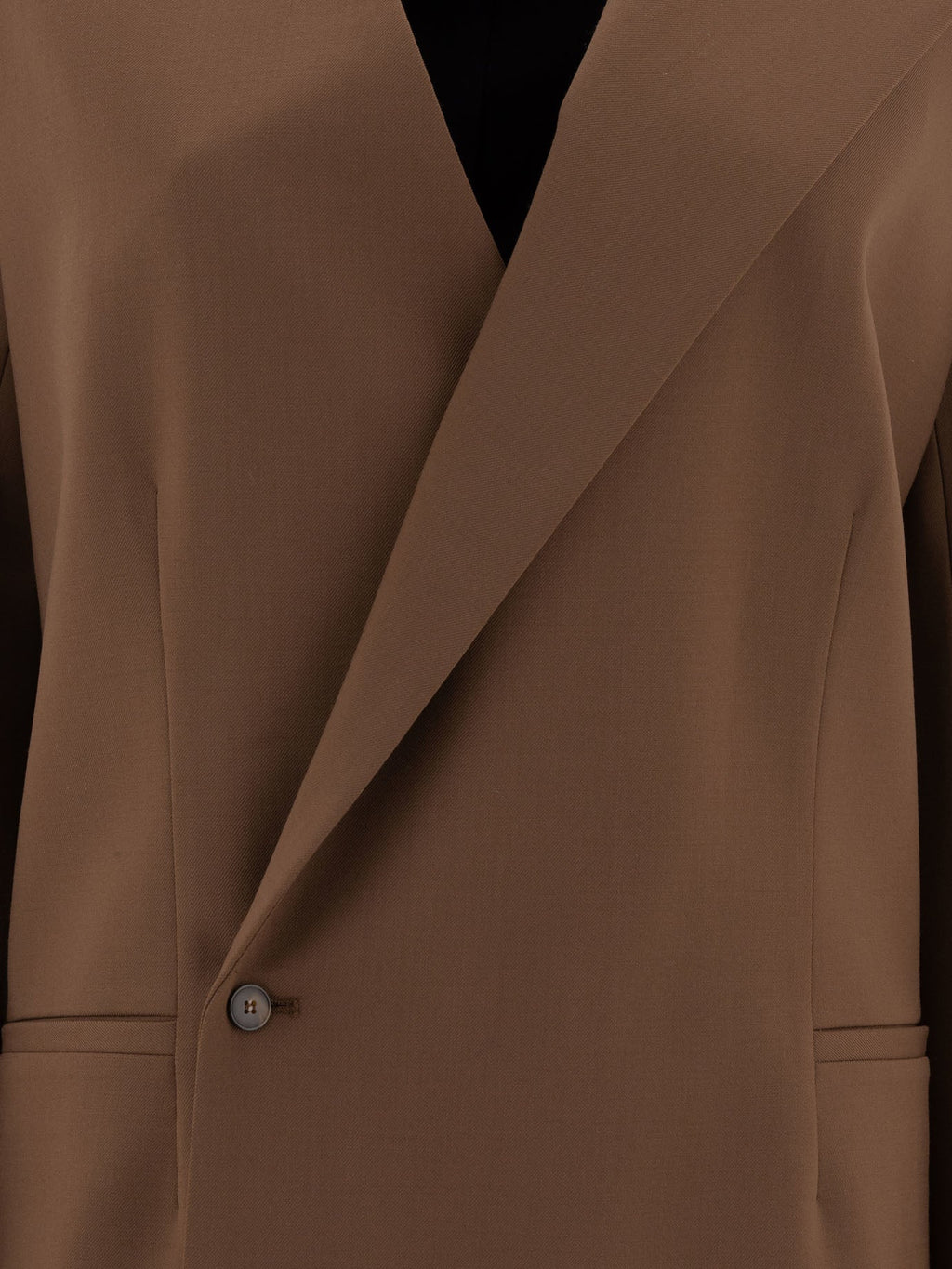 Loulou Studio Asymmetrical Wool Twill Blazer