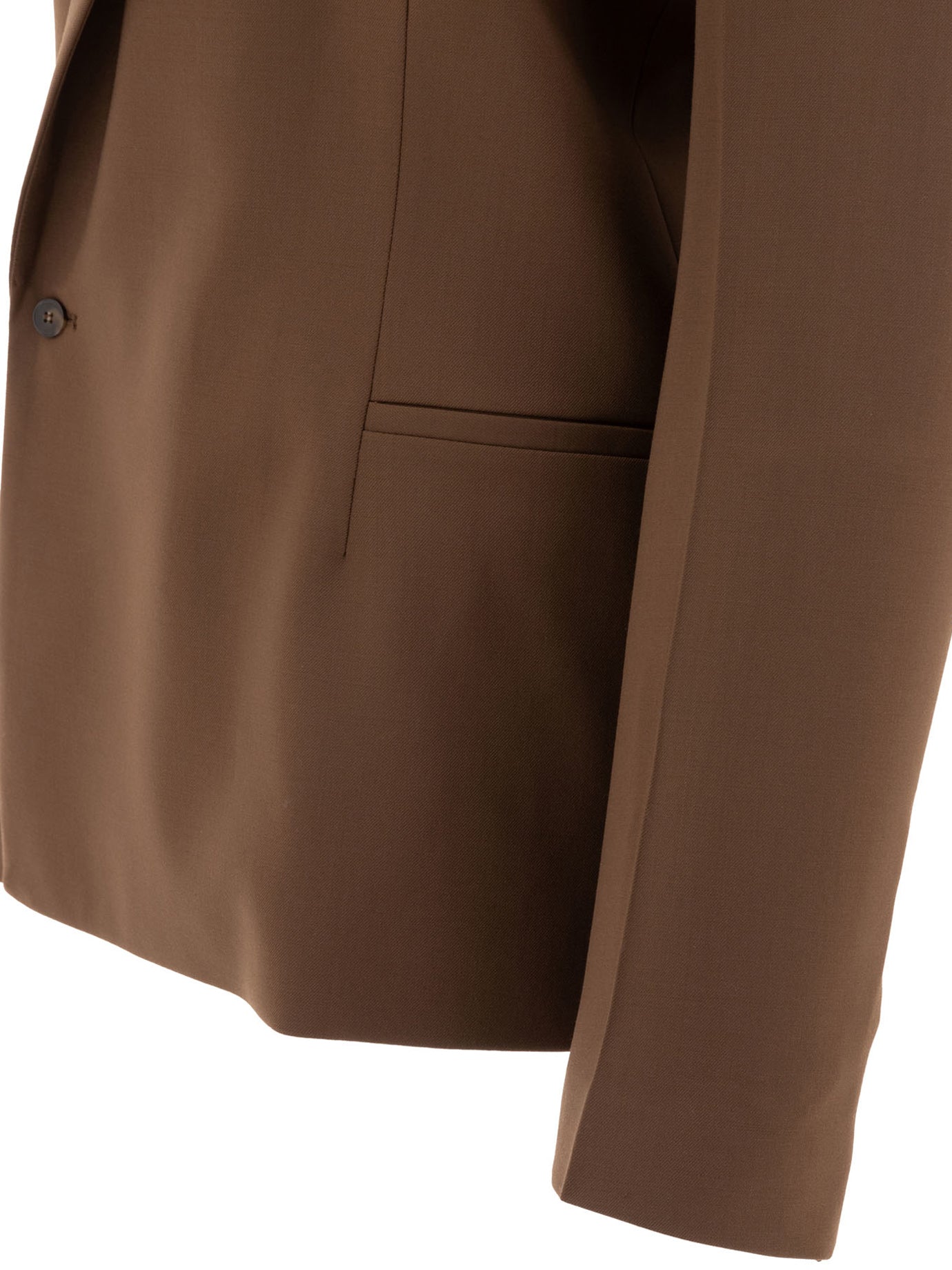 Loulou Studio Asymmetrical Wool Twill Blazer