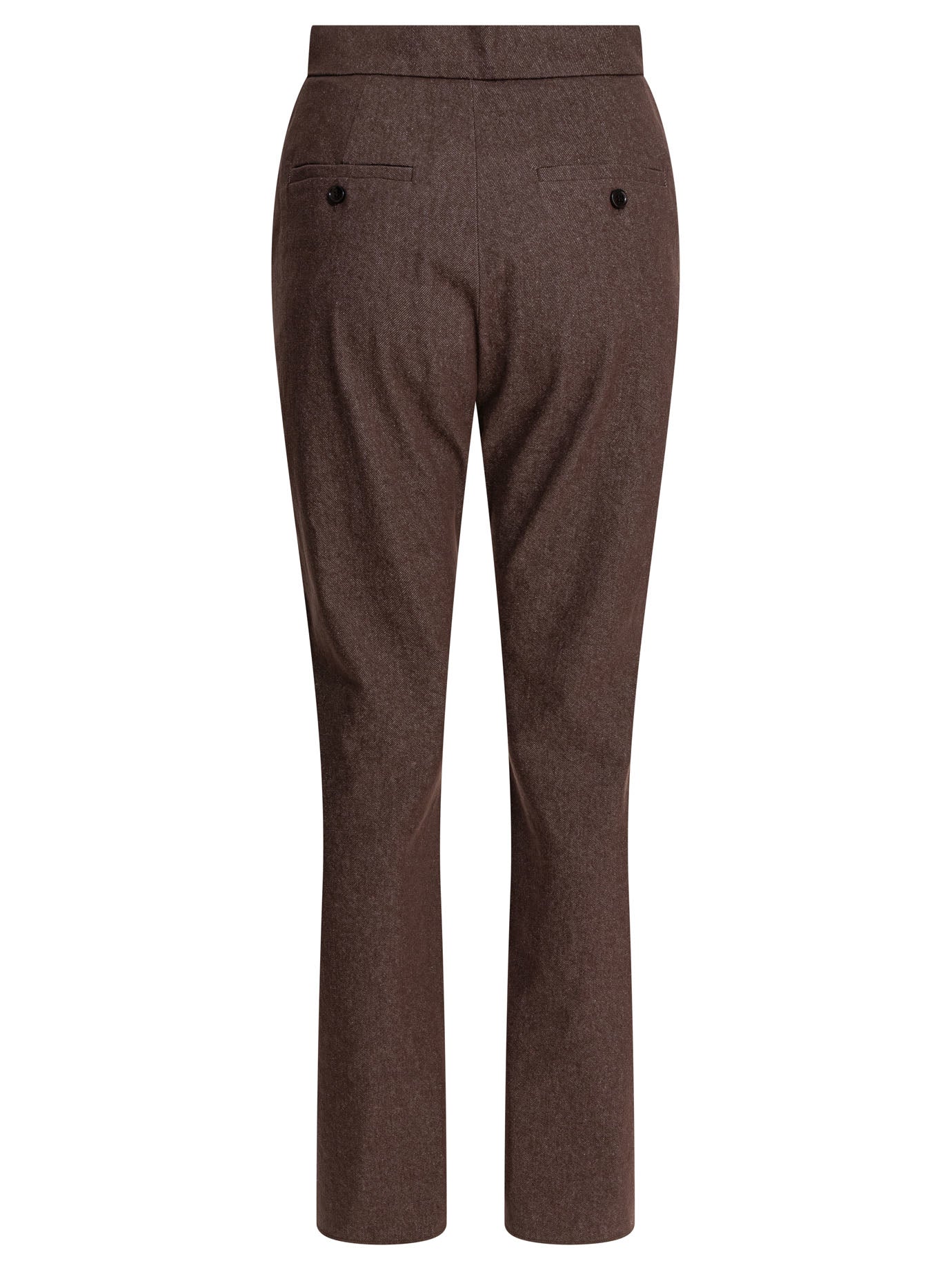 Max Mara Denim-effect Cotton Trousers