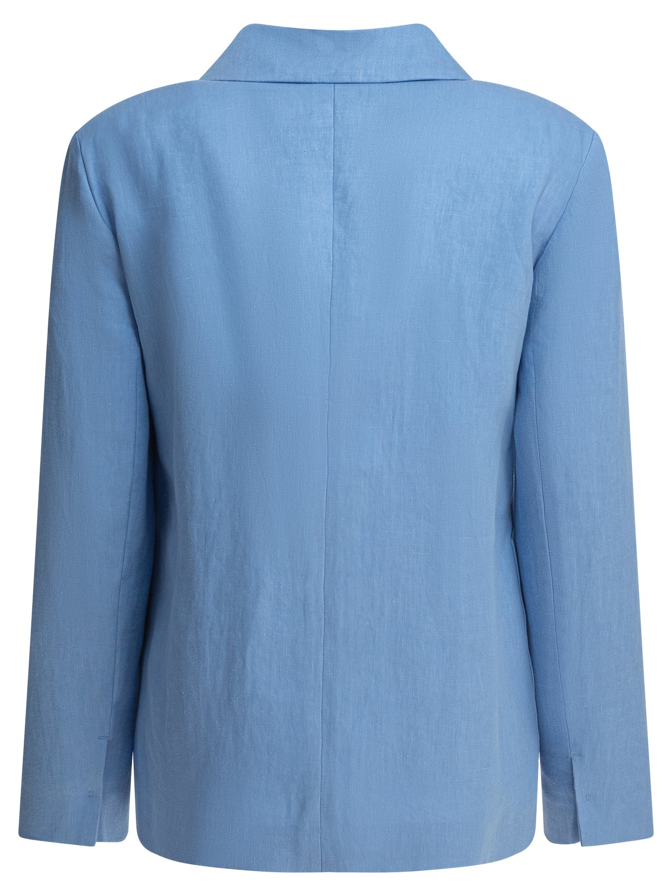 Max Mara S Blazer With Linen Pockets
