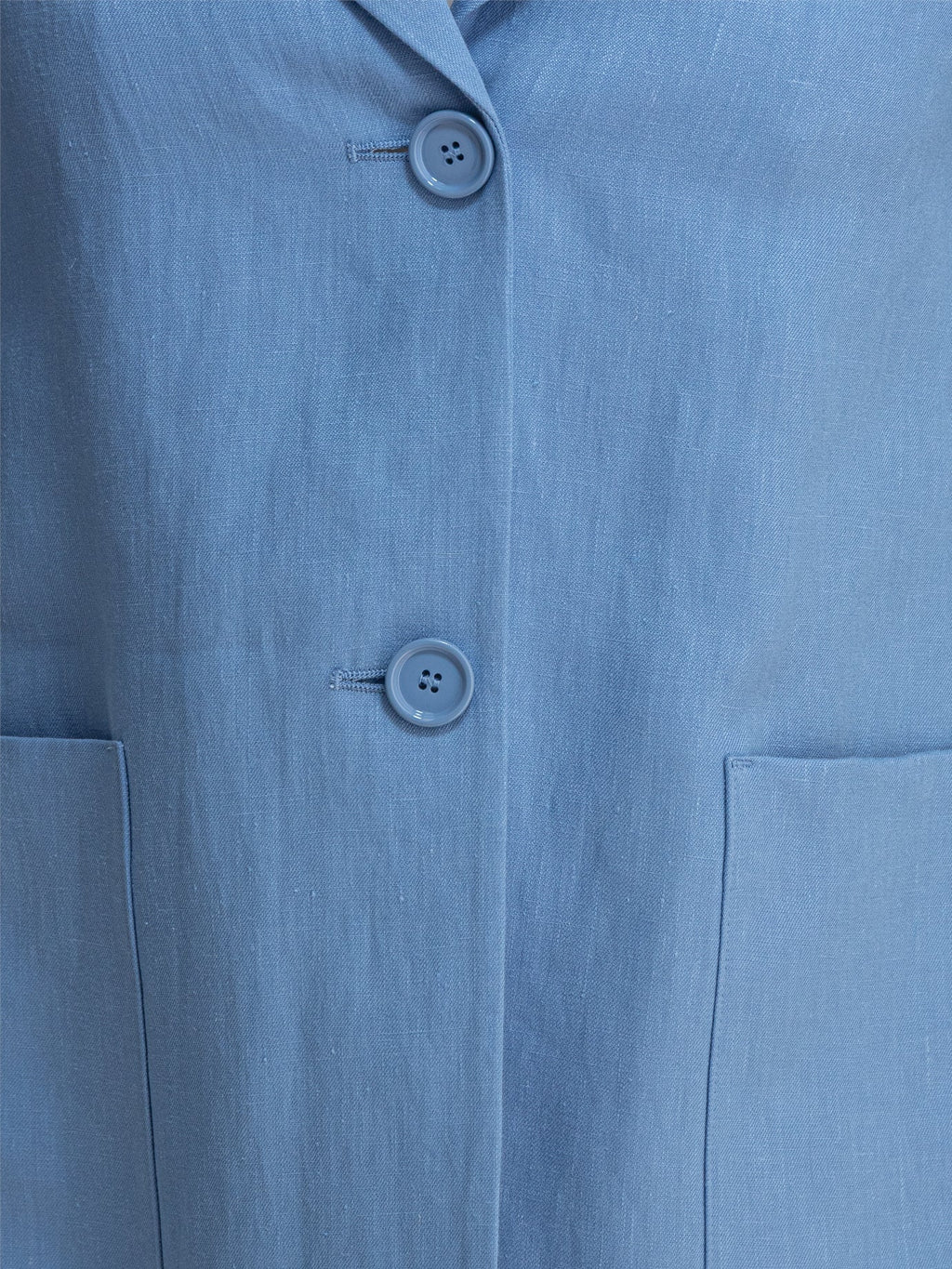 Max Mara S Blazer With Linen Pockets