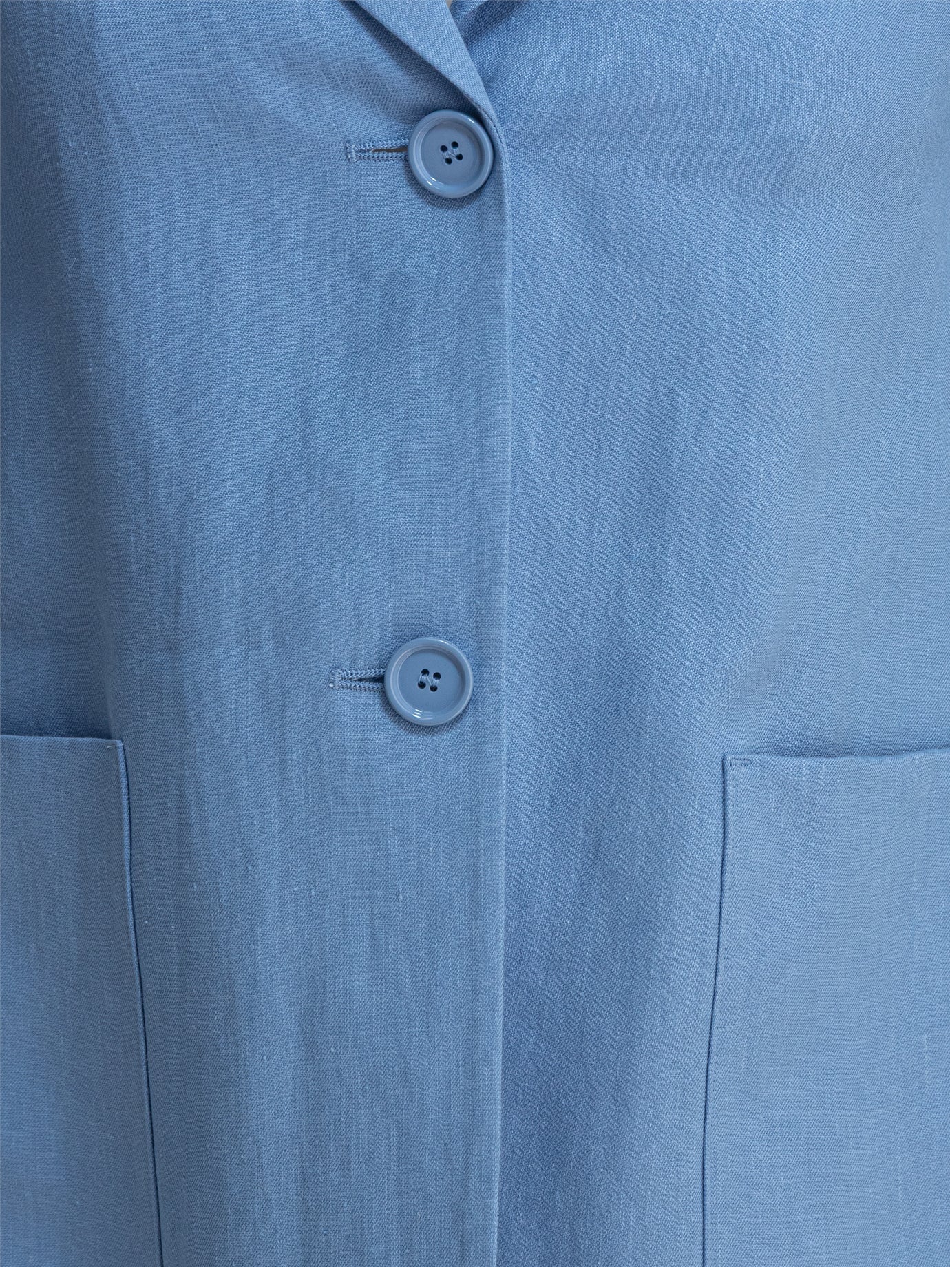 Max Mara S Blazer With Linen Pockets