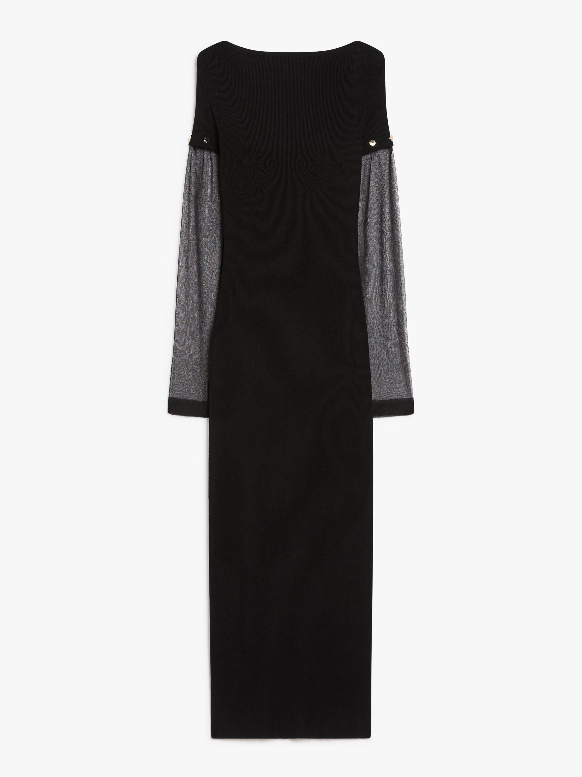 Max Mara Sportmax Long Dress In Viscose