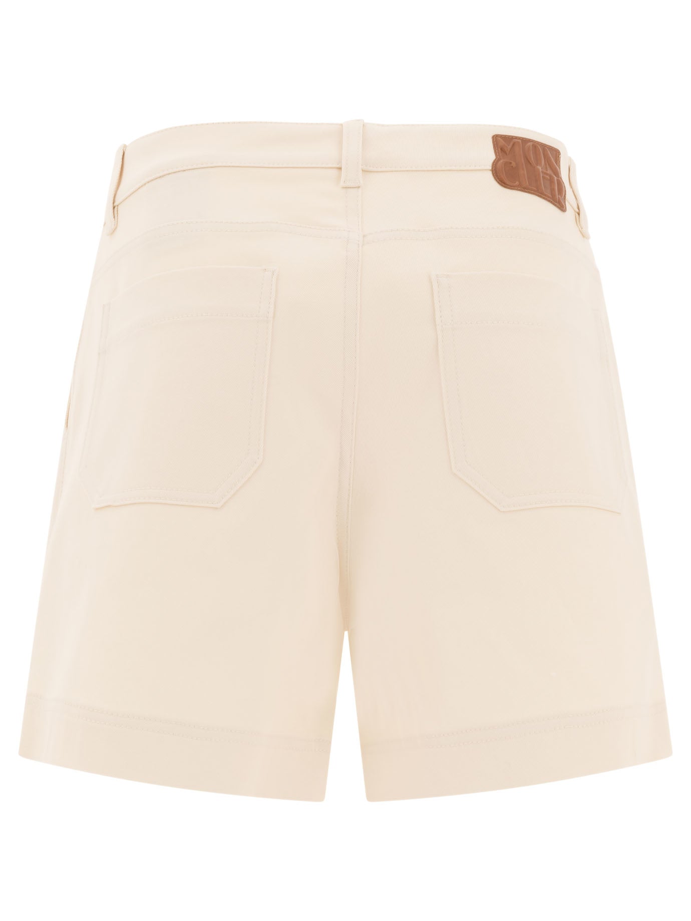 Moncler Cotton Gabardine Shorts