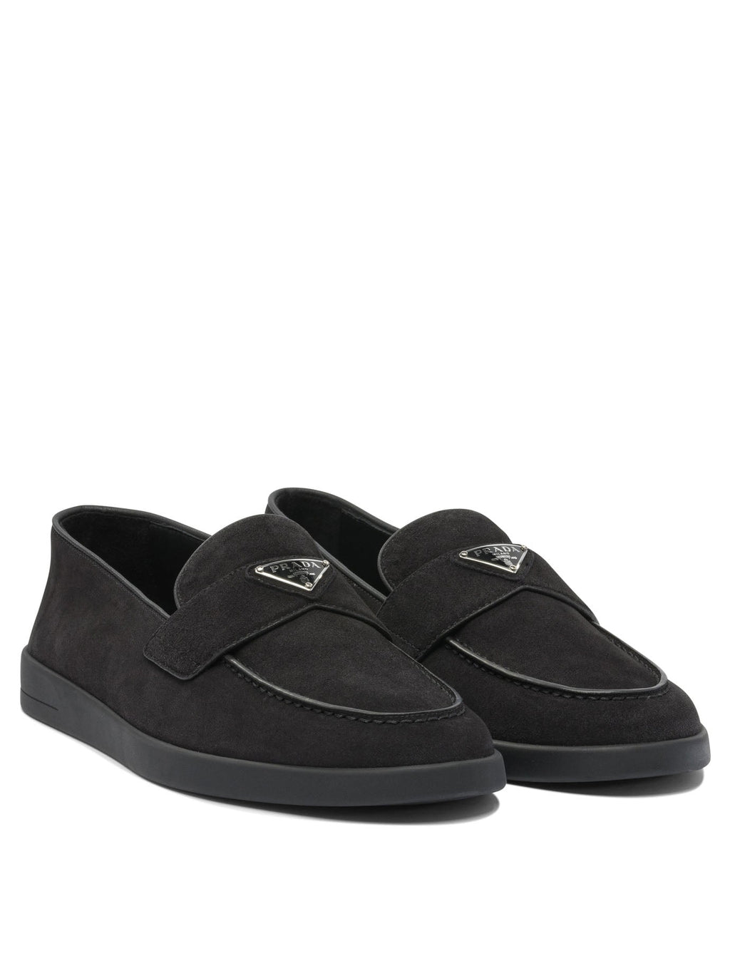 Prada Suede Loafers