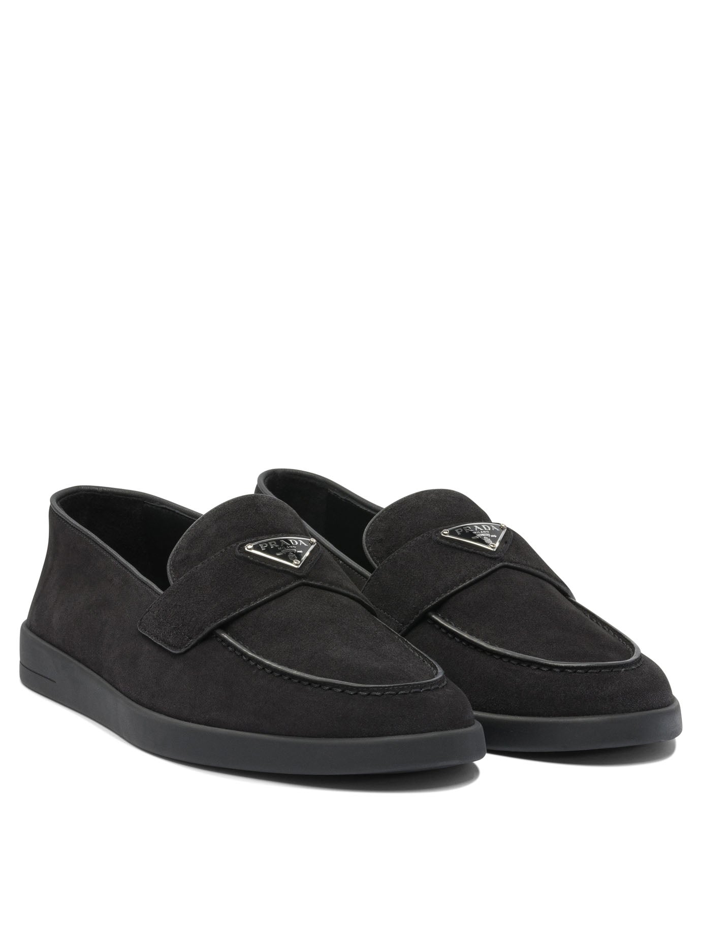 Prada Suede Loafers