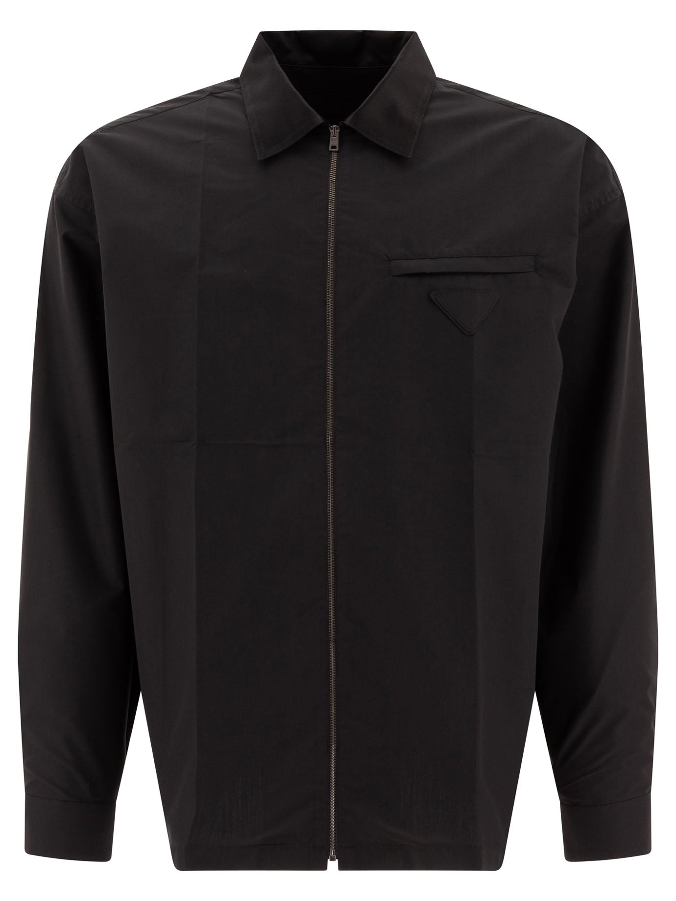 Prada Shirt In Technical Cotton