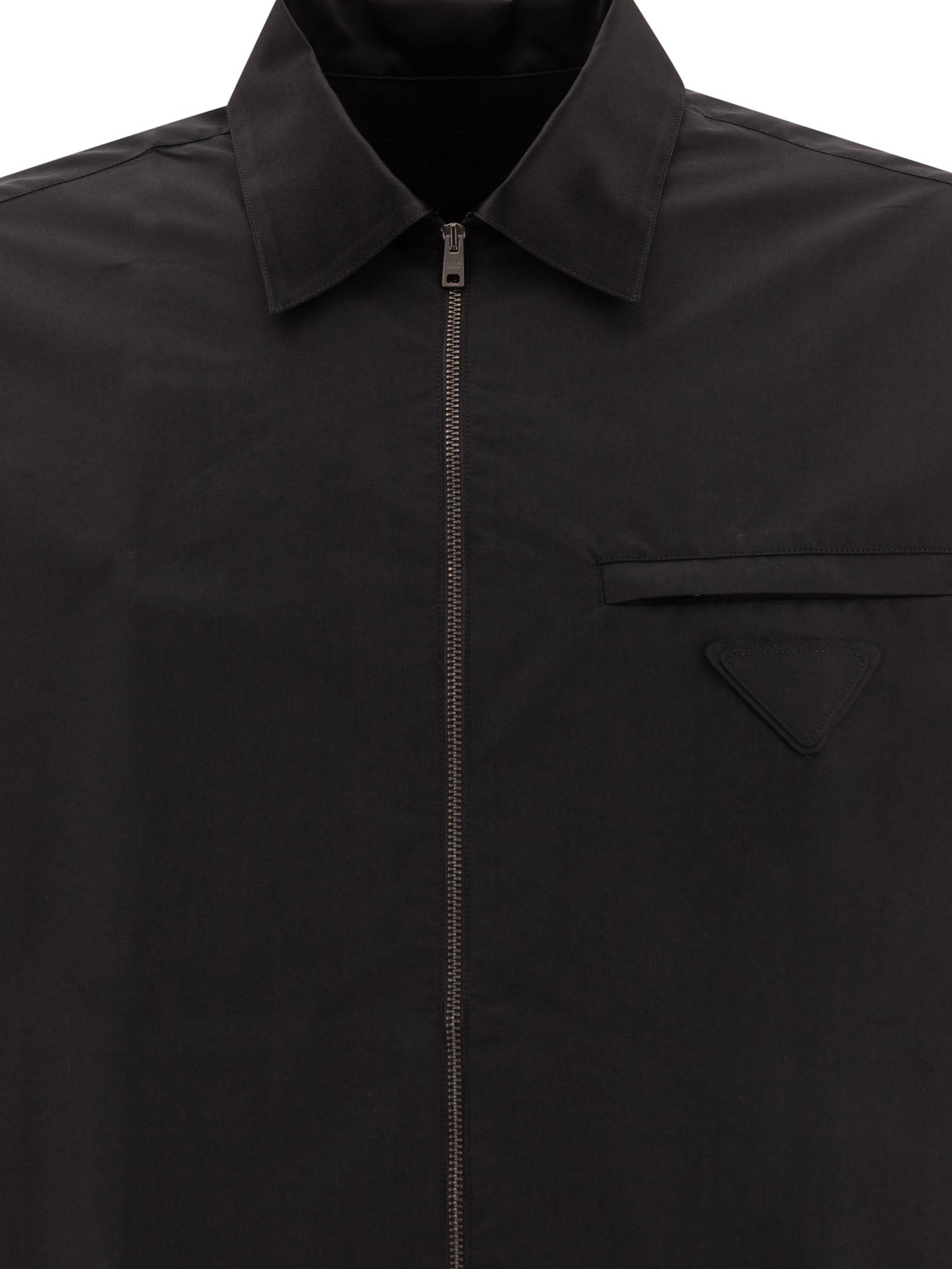 Prada Shirt In Technical Cotton
