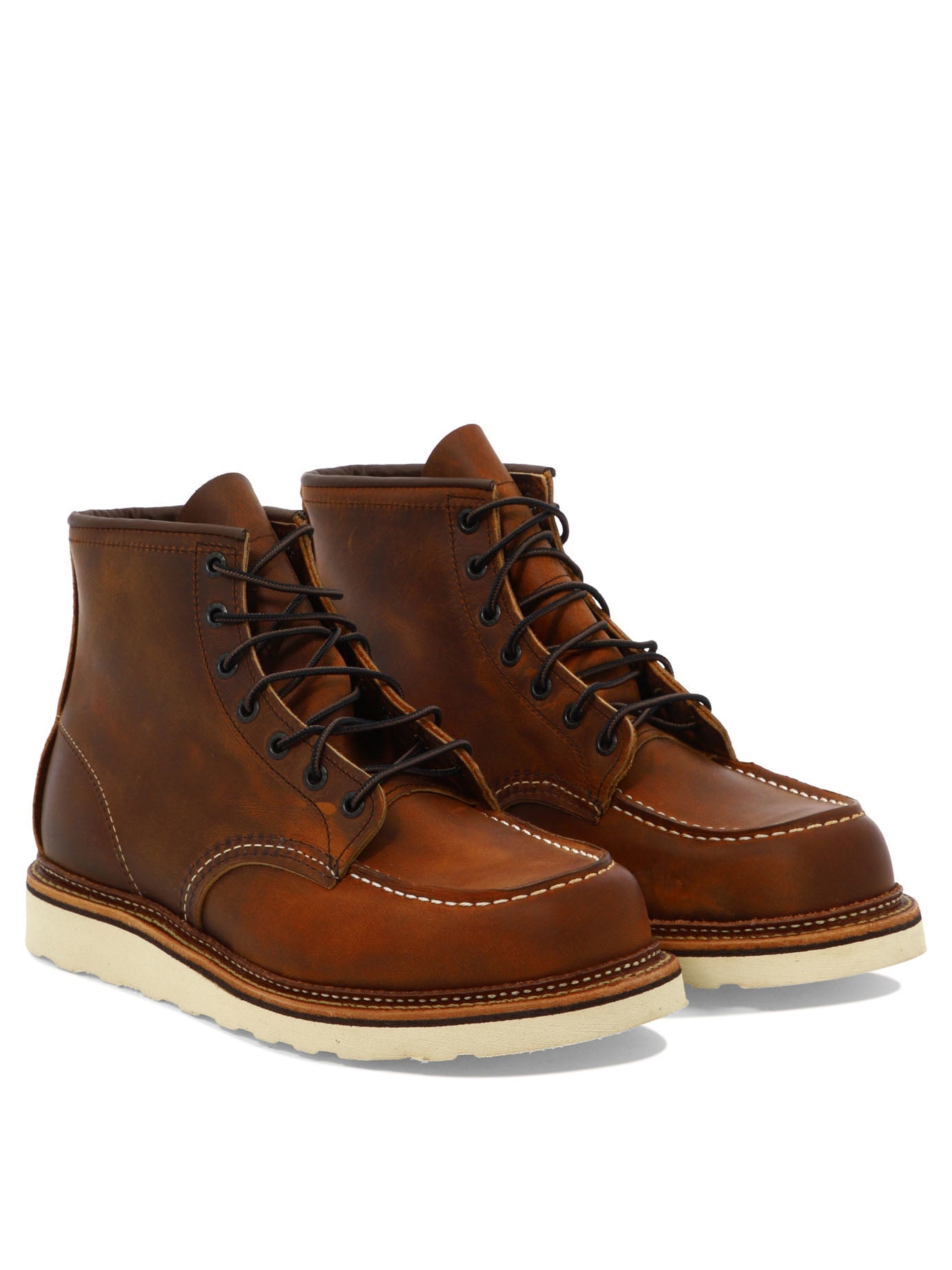 Red Wing Shoes "classic Moc" Ankle Boots