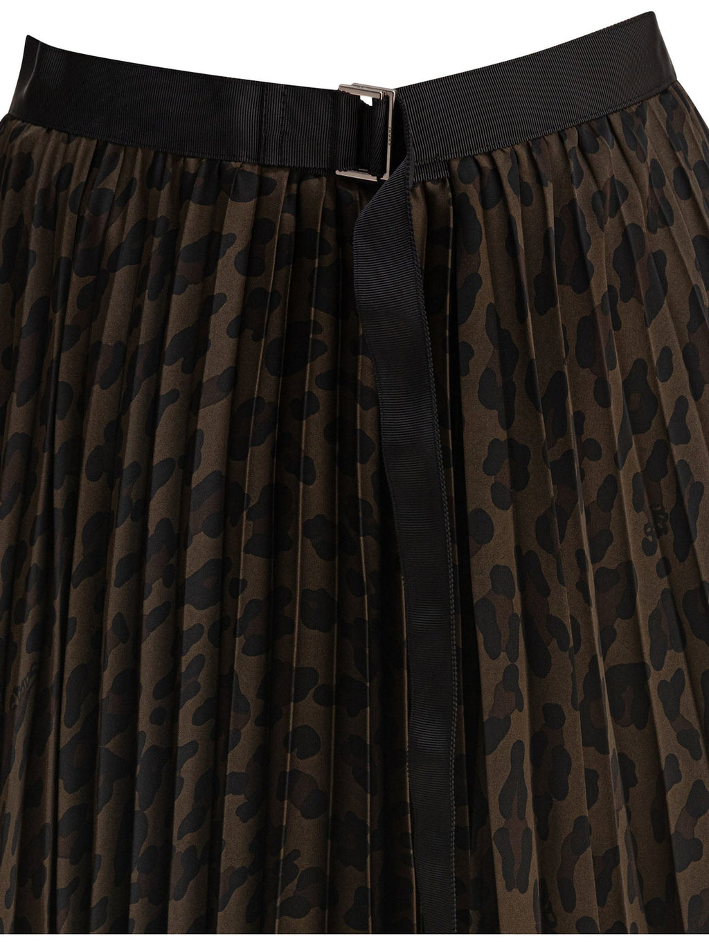 Sacai Leopard Skirt